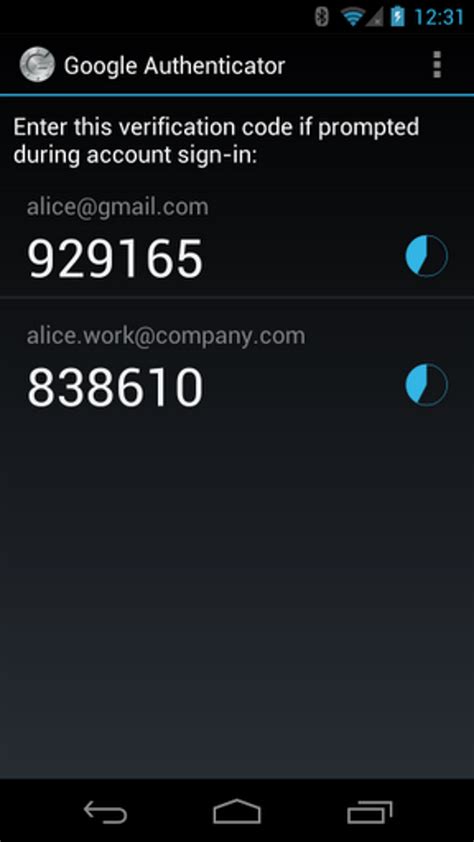 Google Authenticator for Android - Download