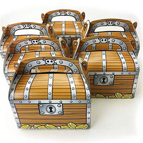 Best Treasure Chest Party Favors For A Pirate-themed Birthday Party, Complete With Personalized ...