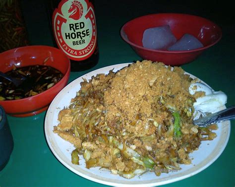 pancit batil-patung & red horse extra strong beer in 2019 | Food drink ...