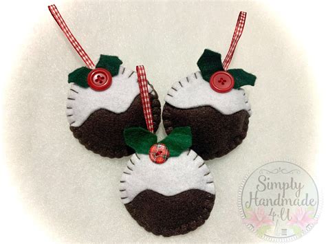 Christmas Pudding decorations. | Etsy