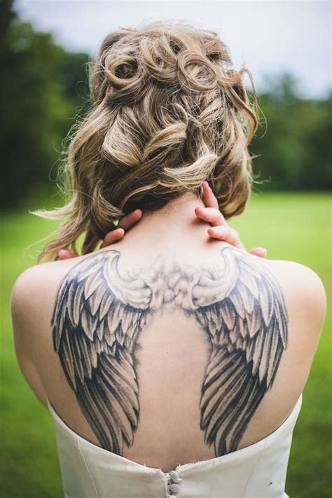 Angel Wings Tattoo Designs On Back / 21+ Angel Wing Tattoo Designs, Ideas | Design Trends ...