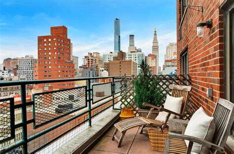 New York City Boroughs ~ View from balcony of Apartment 16J, Tracy ...