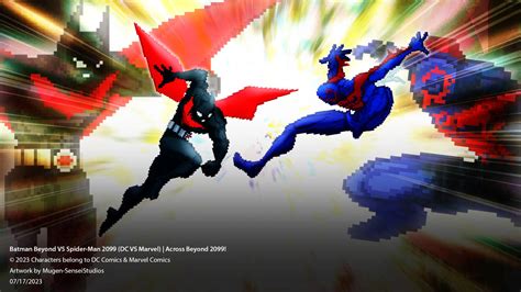 Batman Beyond VS Spider-Man 2099 | AB2099! by Mugen-SenseiStudios on DeviantArt