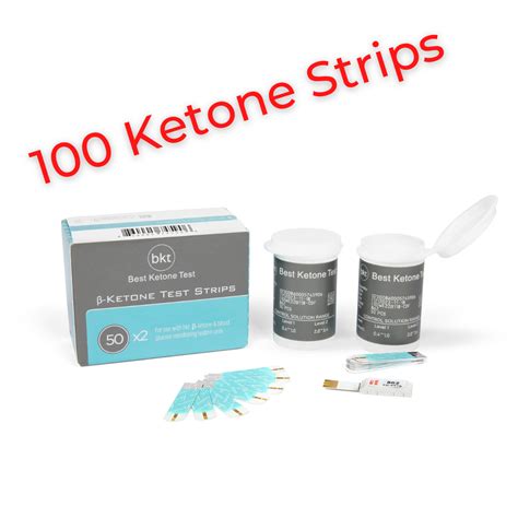 Blood Ketone Test Strips from BKT – Test Strips for Keto Mojo TD-4279 ...