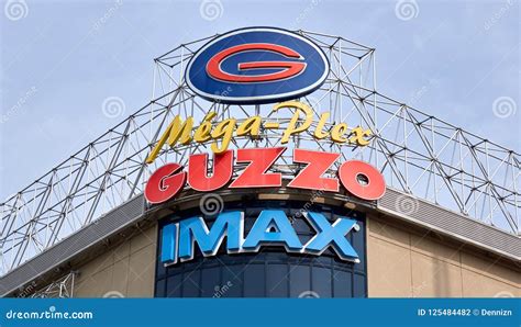 Guzzo Imax Cinema in Montreal. Editorial Photography - Image of company ...