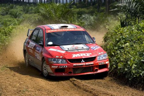 Mitsubishi rally car editorial stock image. Image of european - 5472459