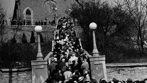 Gallery: Historic Photos of Praying of the Steps at Holy Cross ...