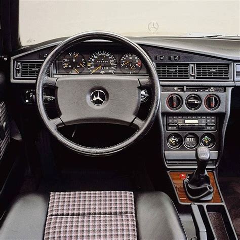 The Mercedes-Benz Club в Instagram: «Unbeatable W201 interior. Picture ...