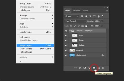 How To Merge Layers In Photoshop | Webtopic