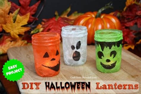 DIY Halloween Lanterns - iSaveA2Z.com