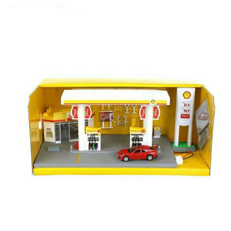 RMZ CITY Shell Service Gas Station Playset, Hobbies & Toys, Toys ...