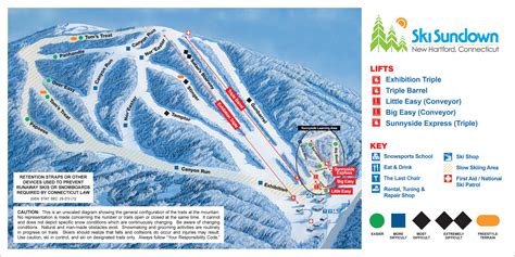 Ski Sundown Trail Map | SkiCentral.com