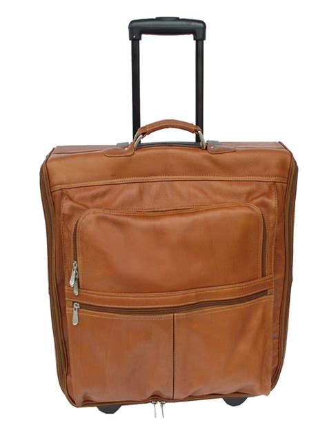 Piel Leather GARMENT BAG ON WHEELS - Walmart.com