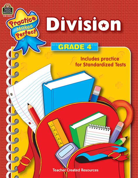 Practice Makes Perfect: Division Grade 4 - TCR3324 | Teacher Created Resources