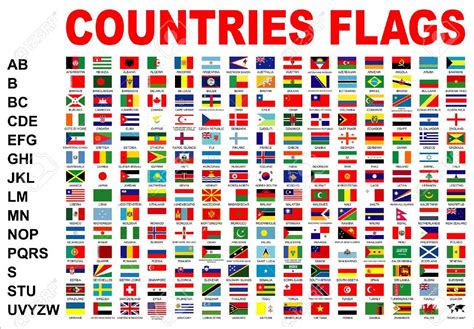 countries flags | Countries and flags, World flags with names, Flags of the world