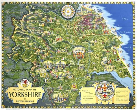 A Map of Yorkshire | Science Museum Group Collection