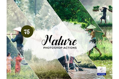 75 Nature Photoshop Actions By Cilo Creative | TheHungryJPEG