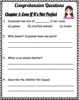 Study Guide for Shelter Pet Squad Jelly Bean by Prestmon Shop | TPT