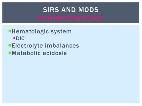 SIRS and MODS. - ppt download