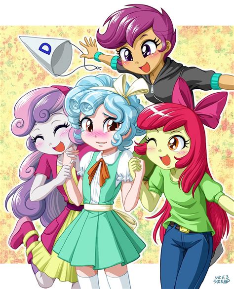 Cozy Glow and the CMC by uotapo | My little pony games, My little pony characters, Mlp my little ...