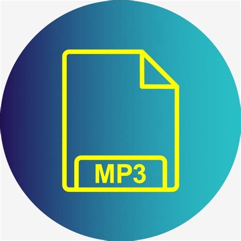 Mp3 Vector Hd Images, Vector Mp3 Icon, Mp3 Icons, File, Format PNG Image For Free Download