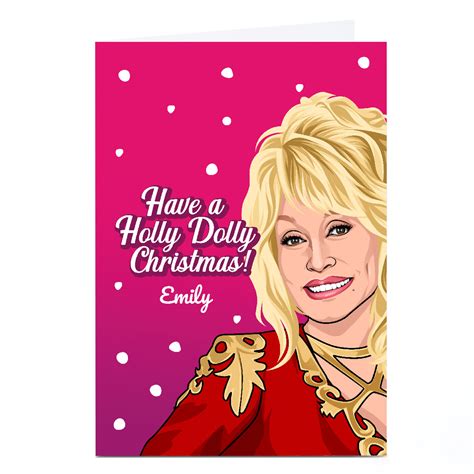 Buy Personalised All Things Banter Christmas Card - Holly Dolly Christmas for GBP 2.29 | Card ...