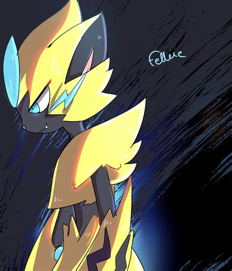 Zeraora 5 by Felleie on DeviantArt