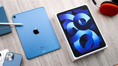 2022 iPad Air 5 UNBOXING and SETUP - (BLUE) - YouTube