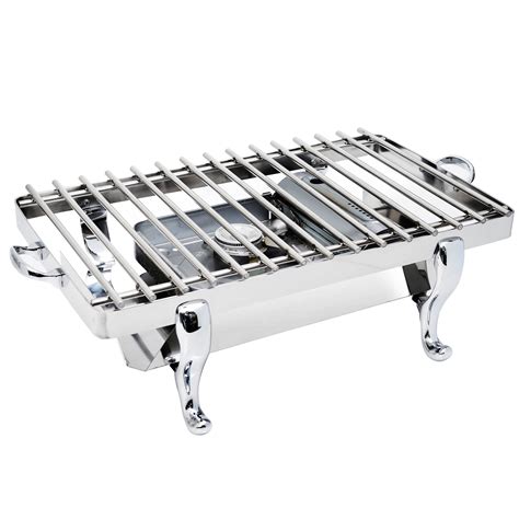 Eastern Tabletop 3257G Park Avenue 28" Stainless Steel Grill Stand with Removable Grill Top