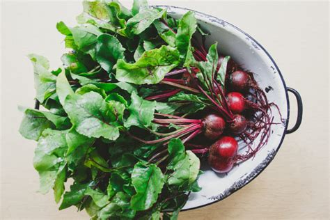 Recipe for Greek Style Beet Greens Salad