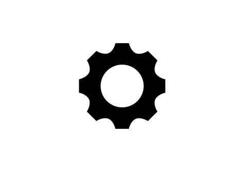 Single Gear Wheel Icon