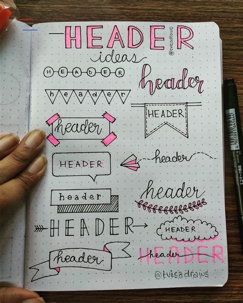 32 Bullet Journal Header and Title Ideas - Beautiful Dawn Designs - #bulletjournalideas - Adding ...