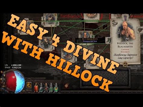 EASY 4 DIVINE WITH PURE HILLOCK | FLASK CRAFTING | BETRAYAL | POE | PATH OF EXILE - YouTube