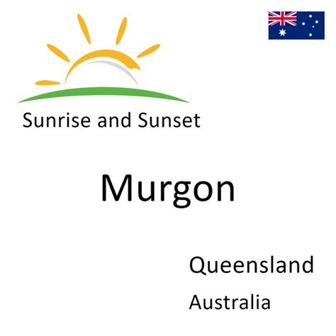 Sunrise and Sunset Times in Murgon, Queensland, Australia