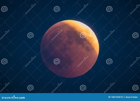 Blood Red Moon Eclipse In 2018 Stock Photo - Image of lunar, moonlight: 186194474