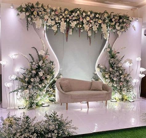 Wedding Stage Design, Wedding Backdrop Design, Wedding Decor Style ...