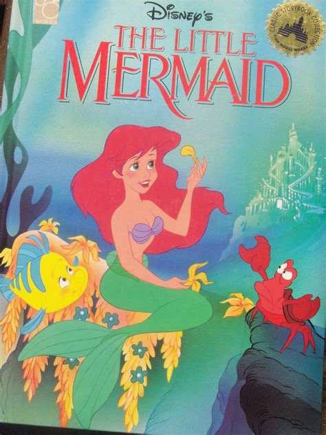 The Little Mermaid Disney Children Book / 1989 by aprilmay72