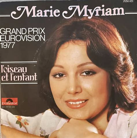 EUROVISION FRANCE 1977 MARIE MYRIAM L’Oiseau Et L’Enfant - FRENCH RELEASE - 7" $1.20 - PicClick