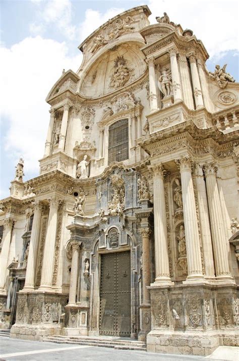 Murcia Cathedral stock photo. Image of catholicism, christian - 43880812