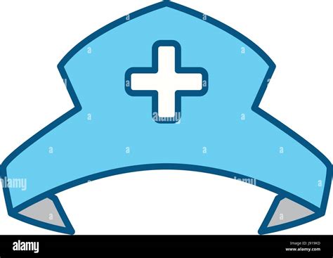 Nurse hat isolated Stock Vector Image & Art - Alamy