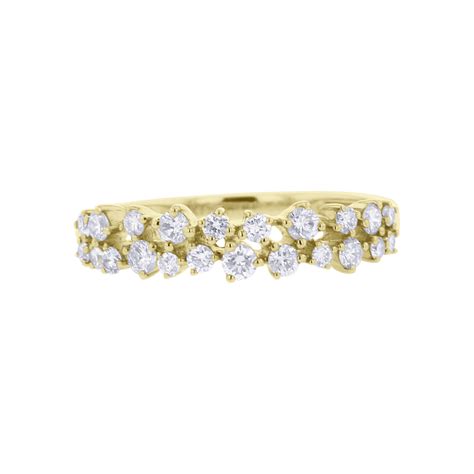 Scattered Diamond Ring – Steven Singer Jewelers