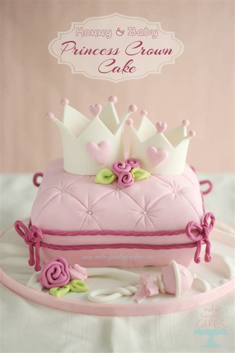 Princess Crown Cake (How to Make a Pillow Cake)