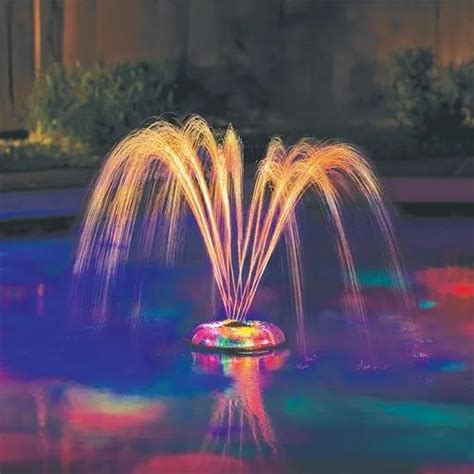 Hollo 50W Floating Aerator Fountain, For Outdoor, Voltage: 220 V at Rs ...