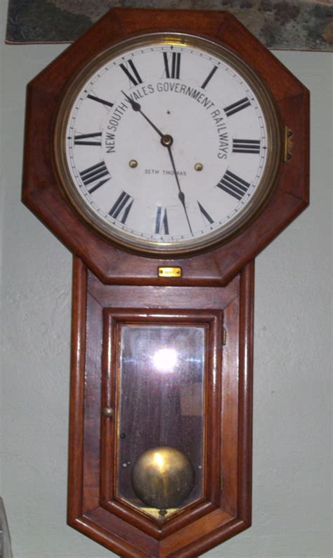 Seth Thomas Wall clock; Terryll; unsure; 2012-1 - Terryll on NZMuseums