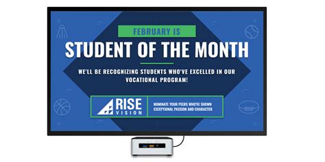 Student Of The Month Template Database