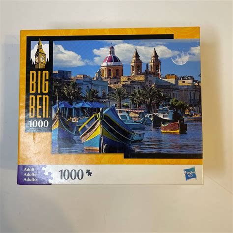 Hasbro Big Ben 1000 Piece Puzzle Malta New - Etsy Canada