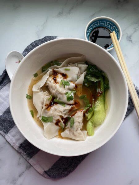 Classic Chinese Pork Wonton Soup-The Ultimate Comfort Food | Jenn's ...