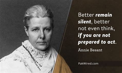 10 Of The Great Annie Besant Quotes