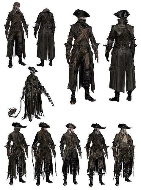 Yharnam Hunter Attire from Bloodborne | Bloodborne art, Bloodborne ...