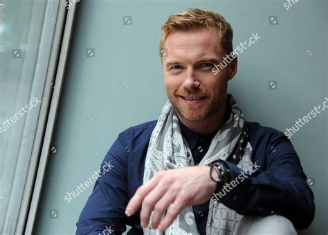 Irish Singer Ronan Keating Poses Photoshoot Editorial Stock Photo ...